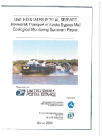 United States Postal Service Hovercraft Transport of Alaska Bypass Mail Ecological Monitoring Summary Report