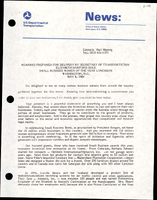 Remarks Prepared for Delivery by Secretary of Transportation Elizabeth Hanford Dole at the Small Business Women of the Year Luncheon