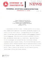 Remarks Prepared for Delivery by Federal Aviation Administration Administrator Alexander P Butterfield to the Greater Miami Aviation Association