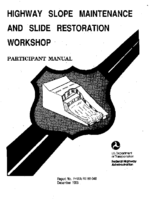 Slope Maintenance and Slide Restoration