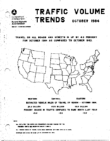 Traffic Volume Trends October 1984