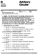 AC 21173 Type Certificate of Very Light Airplanes Under FAR 2117B