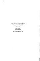 North Dakota Grain and Oilseed Transportation Statistics 199798