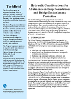 Hydraulic Considerations for Abutments on Deep Foundations and Bridge Embankment Protection techbrief
