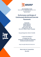 Performance and Design of Continuously Reinforced Concrete Pavements