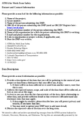 ATMA for Work Zone Safety Data Management Plan