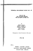 Tests of The SRS1 Equipment Modified For Air Traffic Control Use