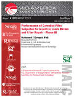Performance of Corroded Piles Subjected to Eccentric Loads Before and After Repair  Phase III