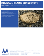 Laboratory Measurements of Bed Shear Stress and Soil Erosion Rate in Cohesive Soils