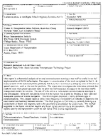 Communications in Intelligent Vehicle Highway SystemsPart II