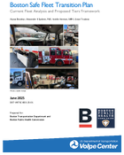 Boston Safe Fleet Transition Plan Current Fleet Analysis and Proposed Tiers Framework