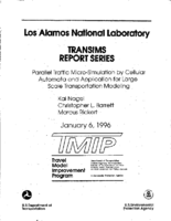 Parallel Traffic MicroSimulation by Cellular Automata and Application for Large Scale Transportation Modeling
