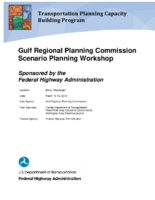 Gulf Regional Planning Commission scenario planning workshop  sponsored by the Federal Highway Administration