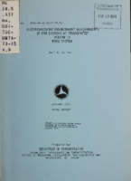 Electromagnetic Environment Measurements of PRT Systems at TRANSPO 72 Volume IX Ford System