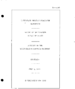 Interstate Commerce Commision Report of the Accident  Investigation Occuring on the LOUISVILLE AND NASHVILLE RAILROAD SINKS KY
