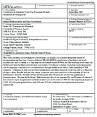 Uncertainty in Integrated Land UseTransport Models Simulation  Propagation