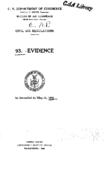 Part 93 Evidence