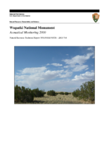 Wupatki National Monument  Acoustical Monitoring 2010
