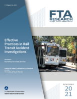 Effective Practices in Rail Transit Accident Investigations