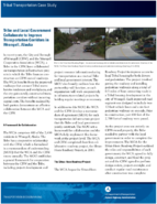 Tribal Transportation Case Study Tribe and Local Government Collaborate to Improve Transportation Corridors in Wrangell Alaska