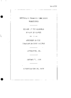 Interstate Commerce Commision Report of the Accident  Investigation Occuring on the CANADIAN PACIFIC RAILWAY LOWELLTOWN ME