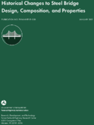 Historical Changes to Steel Bridge Design Composition and Properties