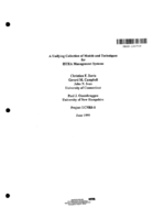 A Unifying Collection of Models and Techniques for ISTEA Management Systems