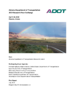 Arizona Department of Transportation 2019 Research Peer Exchange April 910 2019 Phoenix Arizona