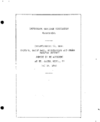 Interstate Commerce Commision Report of the Accident  Investigation Occuring on the CHICAGO ST PAUL MINNEAPOLIS AND OMAHA RAILWAY ST JAMES MN