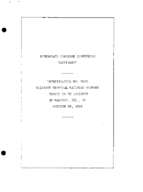 Interstate Commerce Commision Report of the Accident  Investigation Occuring on the ILLINOIS TERMINAL RAILROAD COMPANY MADISON IL