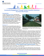 Community Engagement Through Context Sensitive Solutions The Paris Pike Project