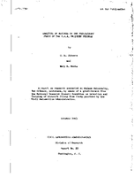 Analysis of Ratings in the Preliminary Phase of the CAA Training Program