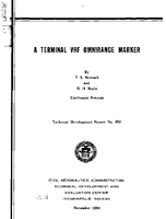 A Terminal VHF Omnirange Marker