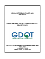 Flash Tracking for Accelerated Project Delivery APD