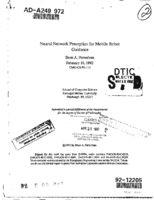 Neural Network Perception for Mobile Robot Guidance