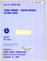 Student Workbook  Fracture Mechanics for Bridge Design
