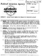 AC 214A Special Flight Permits for Operation of Overweight Aircraft
