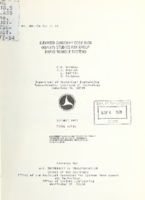 Elevated guideway costride quality studies for group rapid transit systems