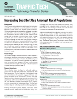 Increasing Seat Belt Use Amongst Rural Populations Traffic Tech
