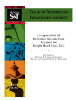 Interpretation of reflection seismic data acquired for Knight Hawk Coal LLC