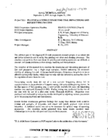 Pilot Scale Single Stage Fine Coal Dewatering and Briquetting Process Final Technical Report September 1 1995August 31 1996