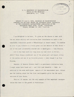 Remarks by Alan S Boyd Secretary of Transportation Prepared for Delivery Before the 16th Annual Convention of the Mississippi Manufacturers Association Biloxi Mississippi