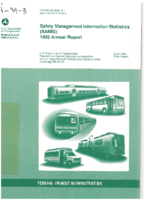Safety Management Information Statistics SAMIS  1992 Annual Report
