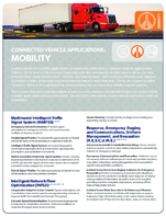 Connected Vehicle Applications  Mobility