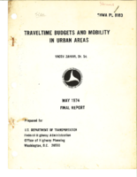 Traveltime budgets and mobility in urban areas