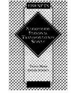 1990 NPTS Nationwide Personal Transportation Survey Travel Mode Special Reports