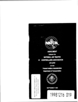 Agreement Between the National Air Traffic Controllers Association AFLCIO and the Federal Aviation Administration Department of Transportation