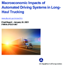 Macroeconomic Impacts of Automated Driving Systems in LongHaul Trucking