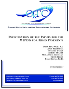 Investigation of the inputs for the MEPDG for rigid pavements