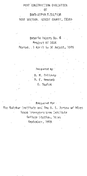 Post Construction Evaluation of SandAsphaltSulphur Test Section Kenedy County Texas Interim Report No6